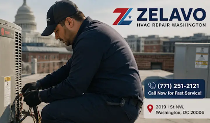 Zelavo HVAC Repair Washington, heat pump installer in Washington