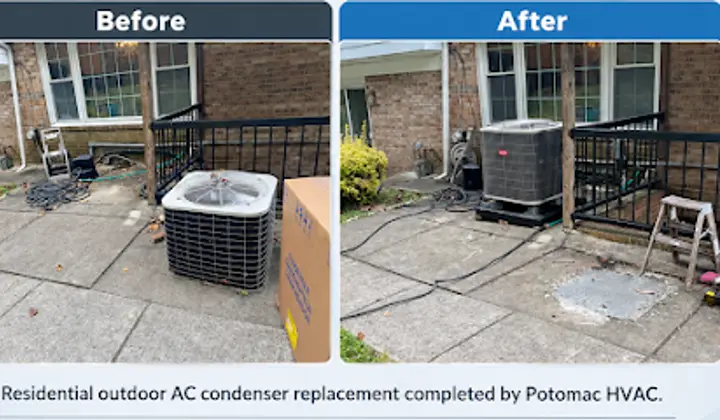 Potomac HVAC, heat pump installer in Gaithersburg