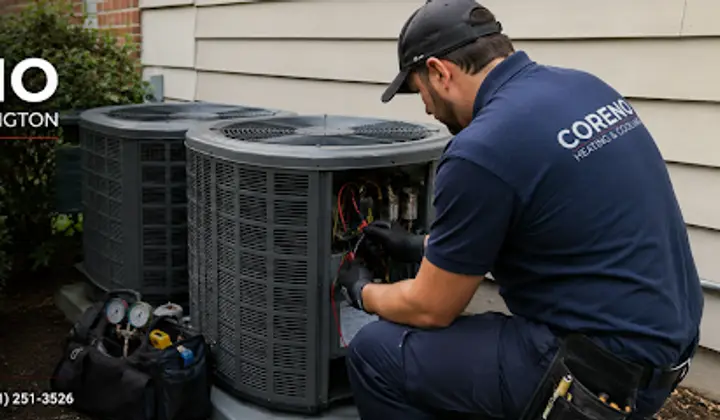 Coreno HVAC Repair Washington, heat pump installer in Washington